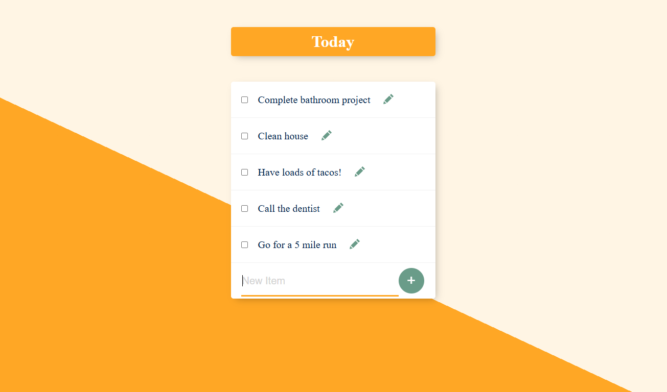 To-do-list website.